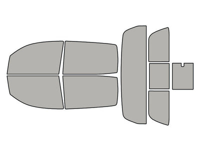Toyota Tundra 2007-2018 4 Door Window Tint
