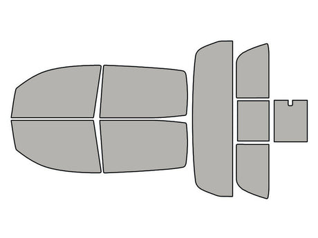 Toyota Tundra 2007-2018 4 Door Window Tint