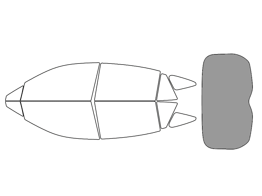 Rear Windshield - 50%
