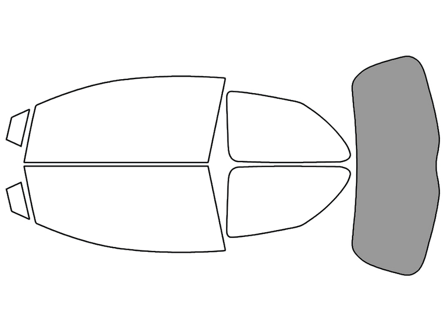 Rear Windshield - 50%