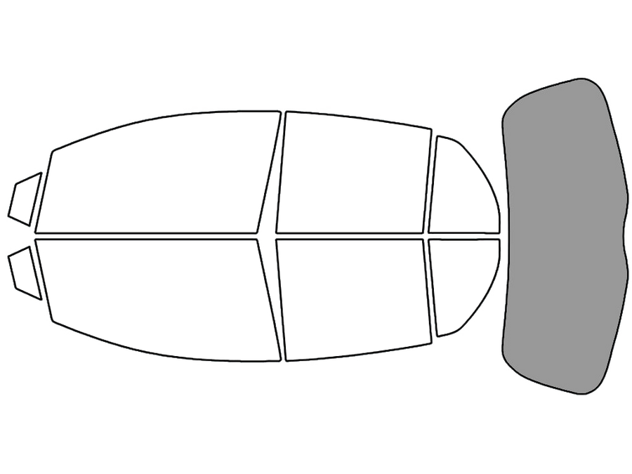 Rear Windshield - 50%
