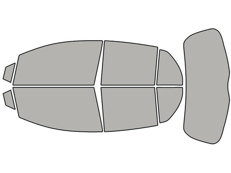 Avery Dennison Toyota Yaris 2007-2011 5 Door Hatchback NR Nano Ceramic IR Precut Window Tint Kit