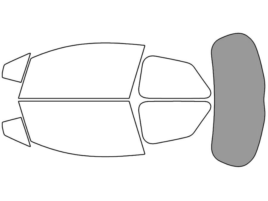 Rear Windshield - 50%
