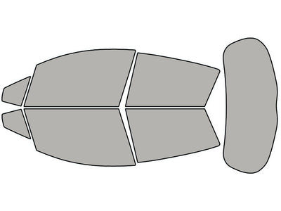 Toyota Yaris 2012-2018 5 Door Hatchback Carbon Nano-Ceramic Window Tint