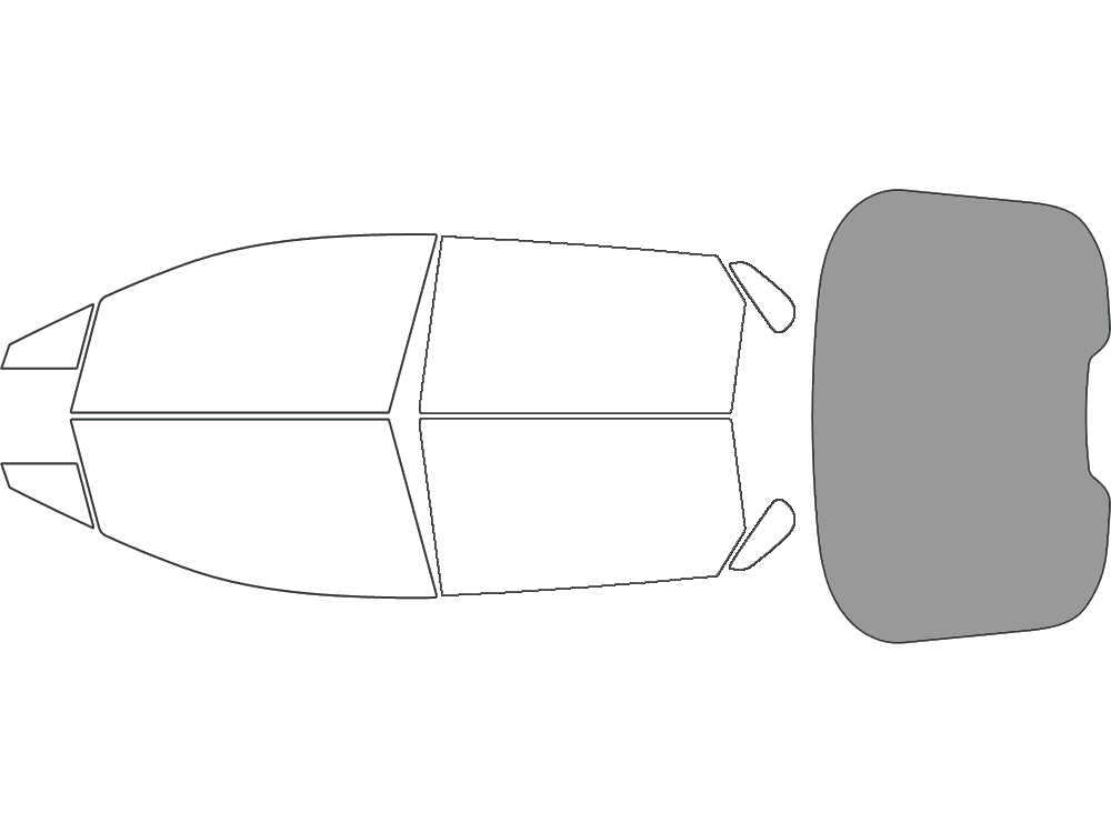 Rear Windshield - 50%
