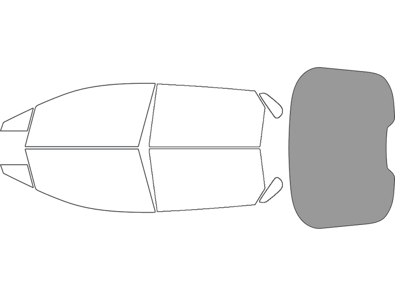 Rear Windshield - 50%
