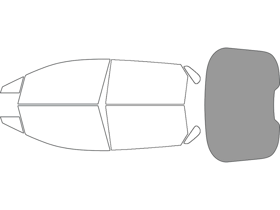 Rear Windshield - 50%