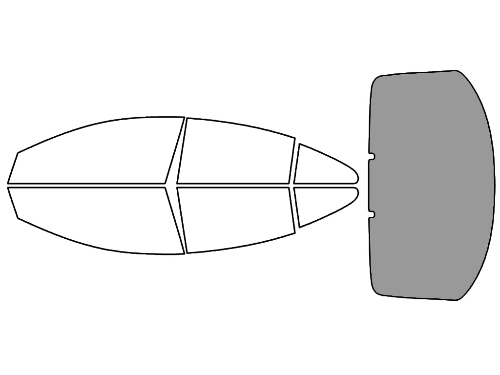 Rear Windshield - 50%
