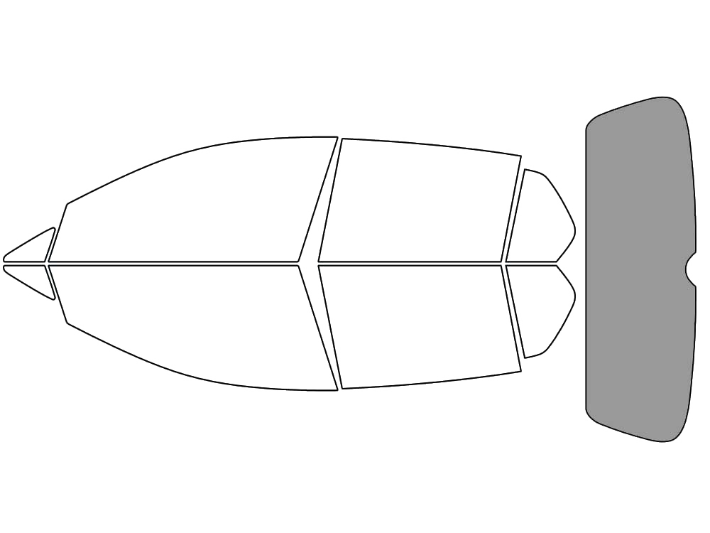 Rear Windshield - 50%