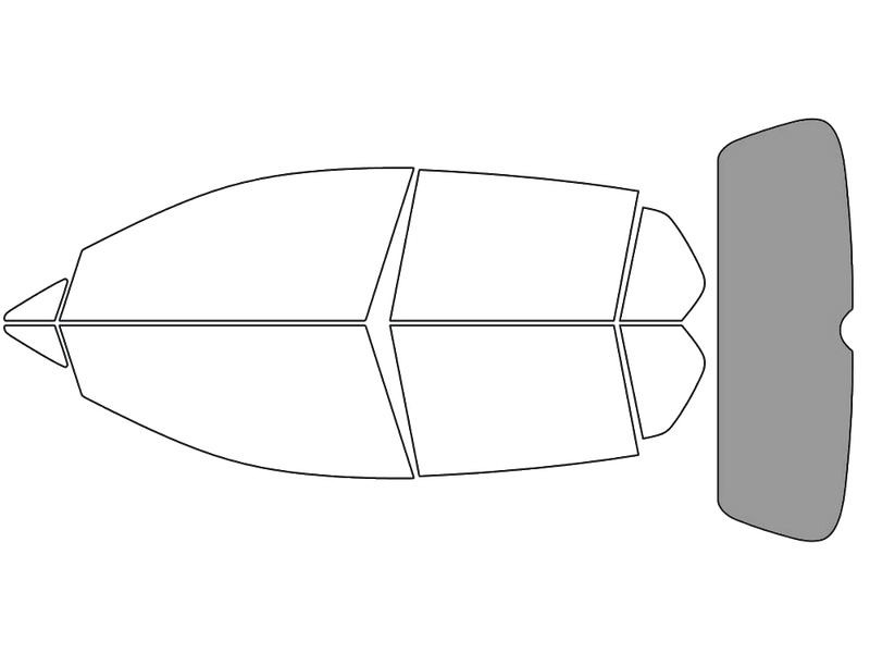 Rear Windshield - 50%