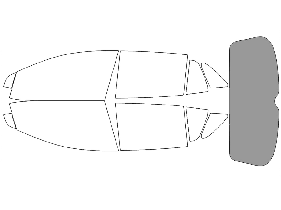 Rear Windshield - 50%