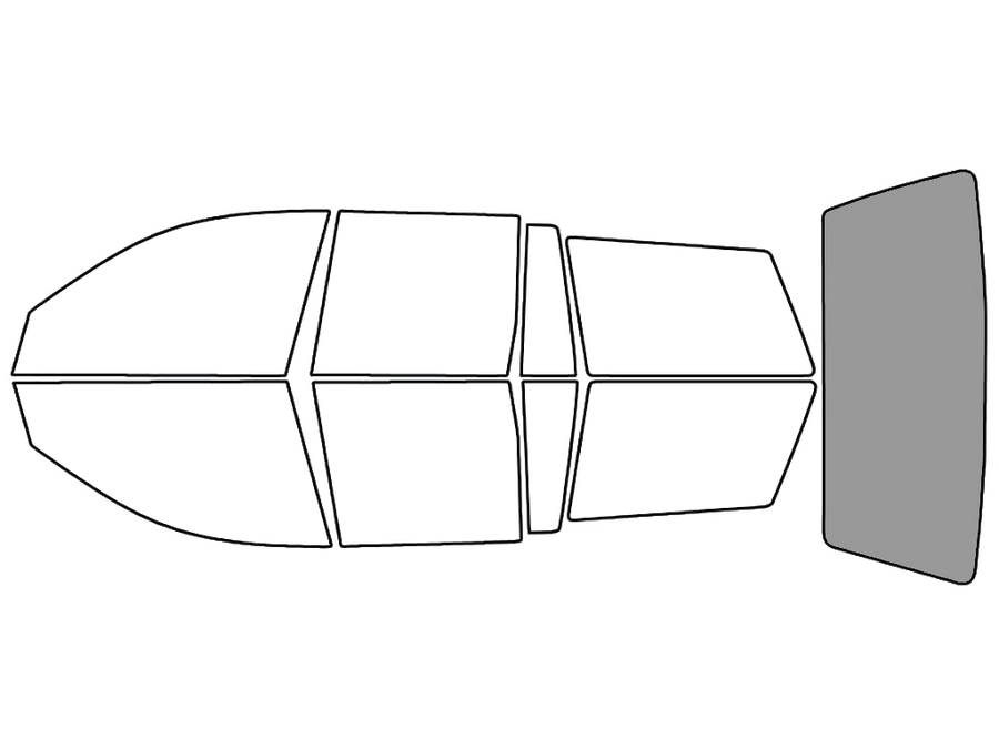 Rear Windshield - 50%