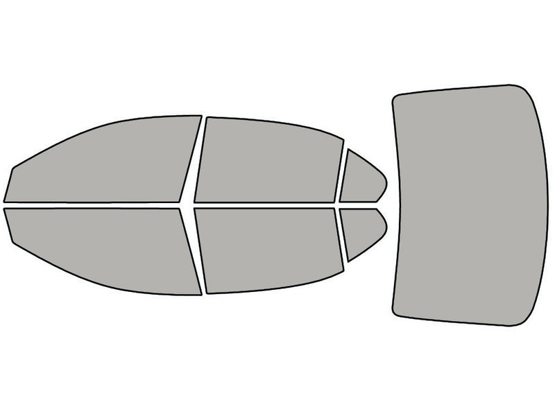 Avery Dennison Volkswagen Jetta 2011-2018 Sedan NR Nano Ceramic IR Precut Window Tint Kit