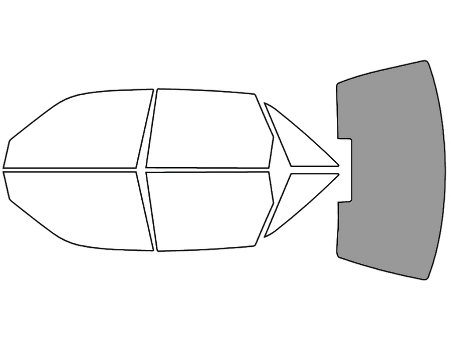 Rear Windshield - 50%