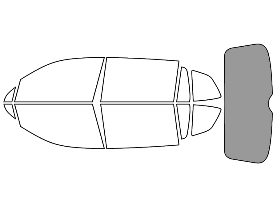 Rear Windshield - 50%