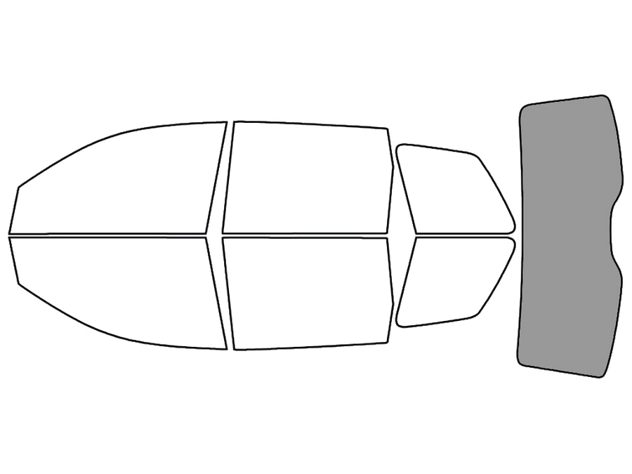 Rear Windshield - 50%