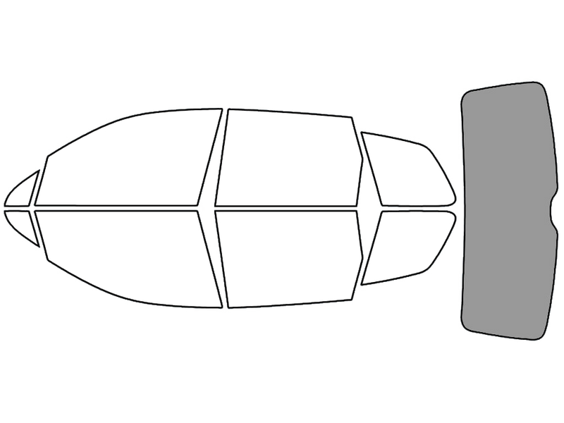 Rear Windshield - 50%