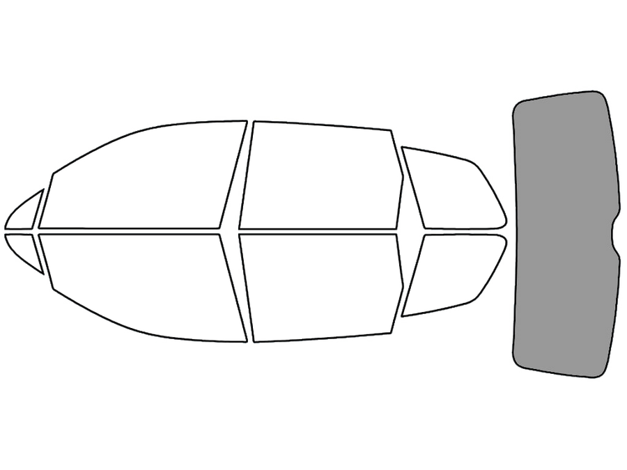Rear Windshield - 50%