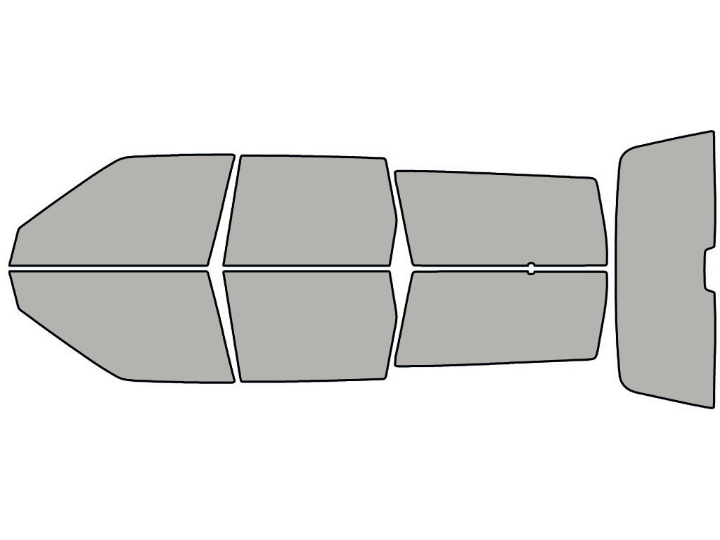 Volvo 850 1995-1997 Wagon Window Tint