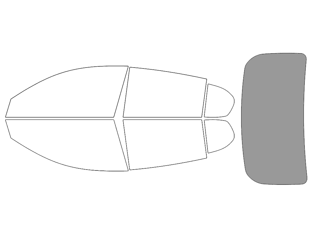 Rear Windshield - 50%