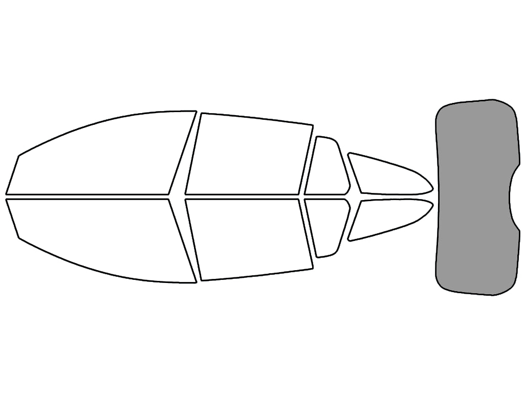 Rear Windshield - 50%