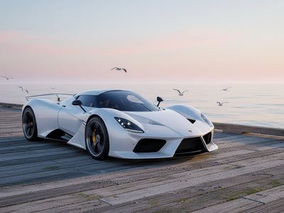 DIY Apollo IE wrapped in SuperGloss HXONE™ Supreme White wrap film HXONE100