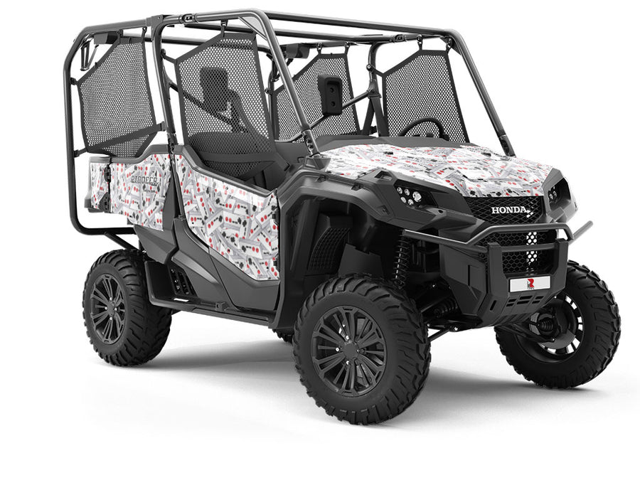 A-B Start Gaming Utility Vehicle Vinyl Wrap