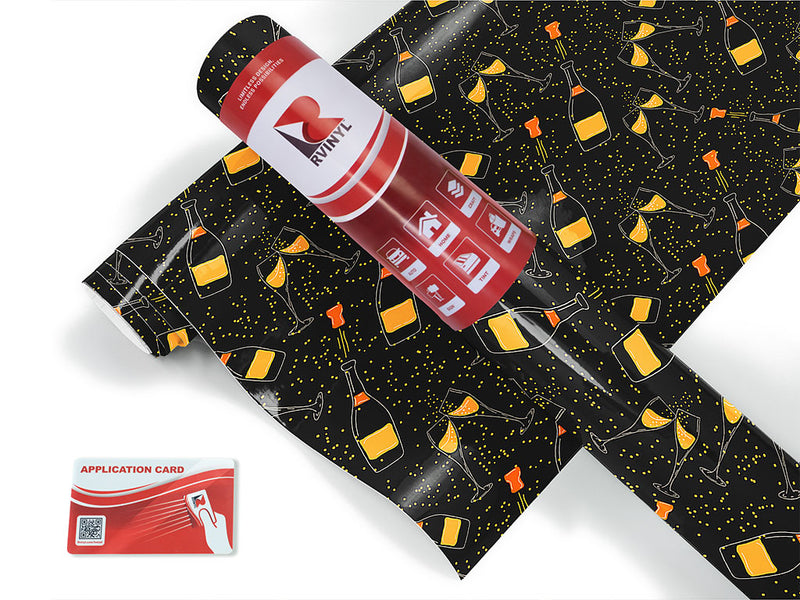 a brut alcohol Craft Vinyl Roll