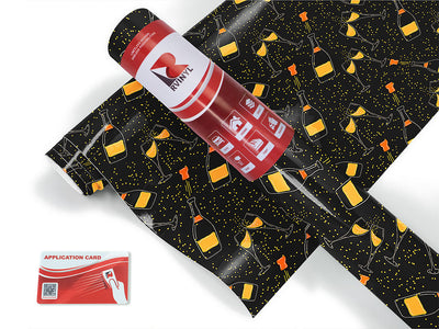 a brut alcohol Craft Vinyl Roll