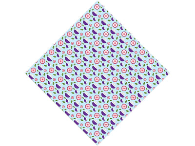 A Button Fruit Vinyl Wrap Pattern
