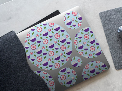 a button fruit DIY Laptop Stickers