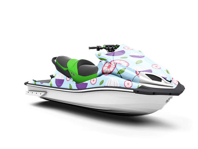 A Button Fruit Jet Ski Vinyl Customized Wrap