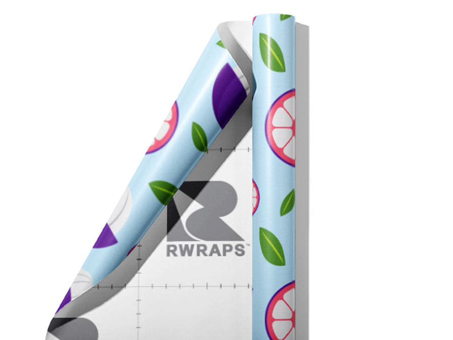 A Button Fruit Wrap Film Sheets~Rwraps Series 914 A Button Fruit Scrolled Sheet~3