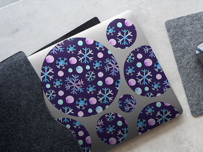 a chance snowflake DIY Laptop Stickers