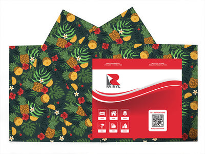 abacaxi slices fruit Craft Vinyl Sheet Pack