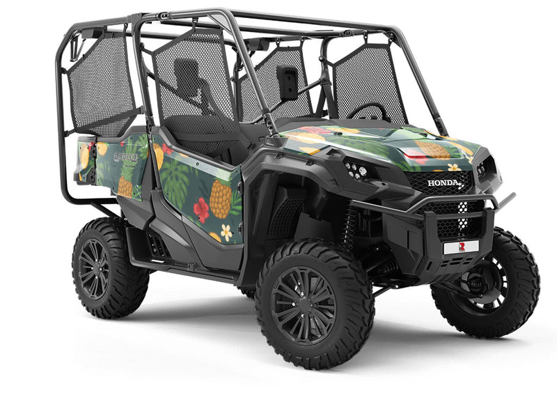 Abacaxi Slices Fruit Utility Vehicle Vinyl Wrap