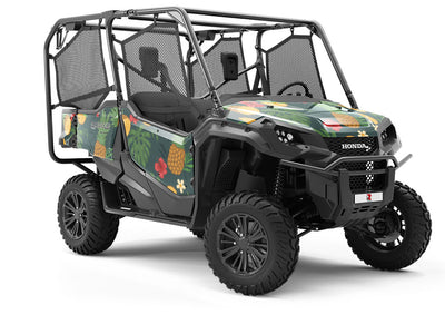 Abacaxi Slices Fruit Utility Vehicle Vinyl Wrap