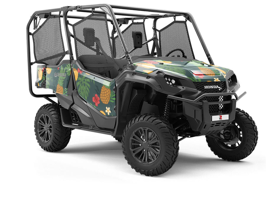 Abacaxi Slices Fruit Utility Vehicle Vinyl Wrap