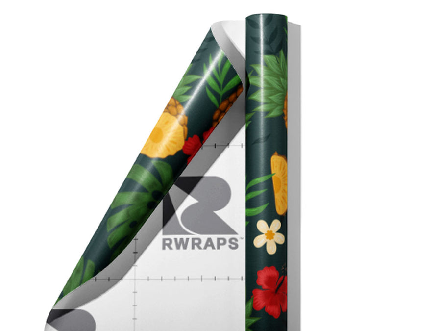 Abacaxi Slices Fruit Wrap Film Sheets~Rwraps Series 914 Abacaxi Slices Fruit Scrolled Sheet~3