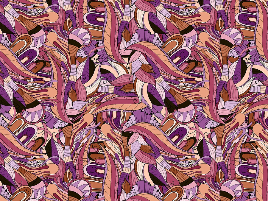 Abandoned Love Floral Vinyl Wrap Pattern~Rwraps Series 914 Digitally Printed Vinyl Wrap~0