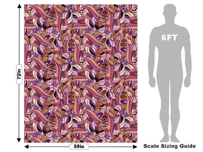Abandoned Love Floral Vehicle Wrap Scale~Rwraps Series 914 Abandoned Love Floral Measurements~1