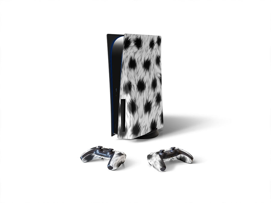 abominable panda yeti animal print Sony PS5 DIY Skin