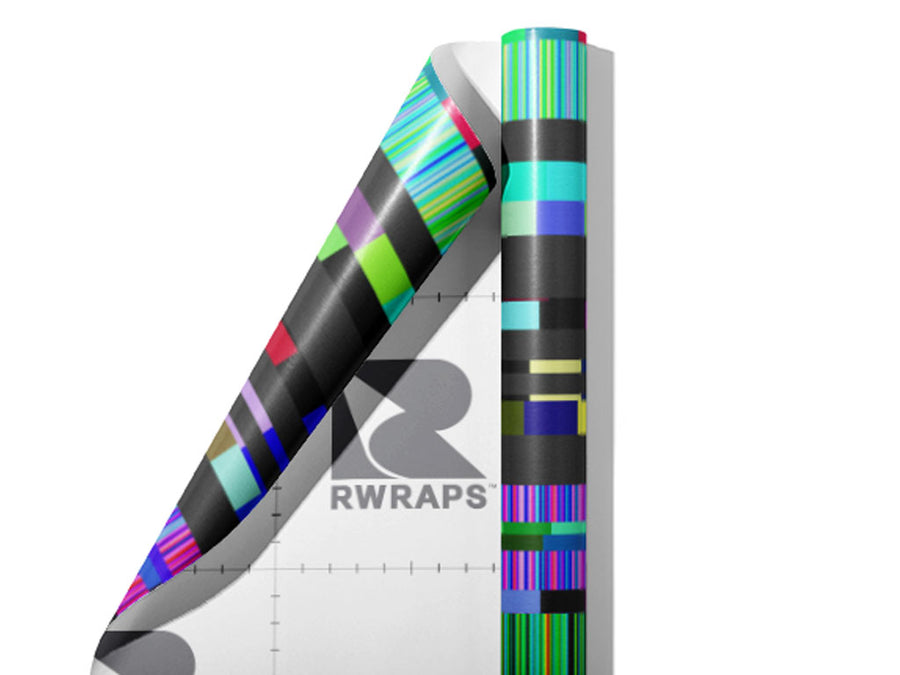 Absolutely Unfixable  Technology Wrap Film Sheets~Rwraps Series 914 Absolutely Unfixable  Technology Scrolled Sheet~4