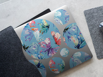 abstract lovelies bug DIY Laptop Stickers