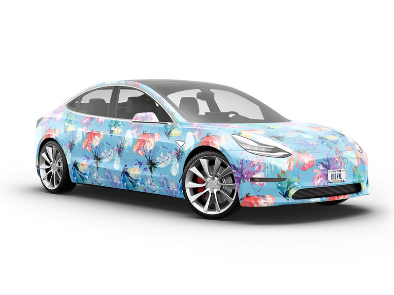Abstract Lovelies Bug Vehicle Vinyl Wrap