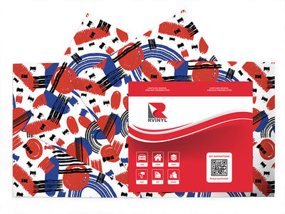 abstract patriot  Craft Vinyl Sheet Pack