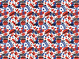 Abstract Patriot Americana Vinyl Wrap Pattern~Rwraps Series 914 Digitally Printed Vinyl Wrap~0