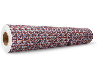 Abstract Patriot Americana Wrap Film Wholesale Roll~Rwraps Series 914 Digitally Printed Vinyl Roll~5