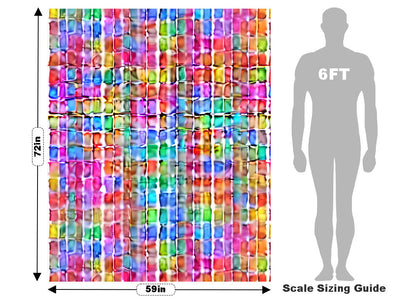 Abstract  Brick Vehicle Wrap Scale~Rwraps Series 914 Abstract  Brick Measurements~2
