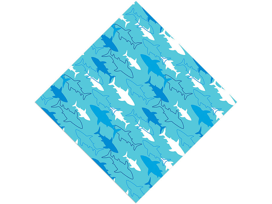 Abstract Sharks Marine Life Vinyl Wrap Pattern